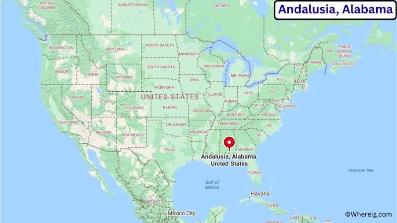 Where is Andalusia Located in Covington County, Alabama