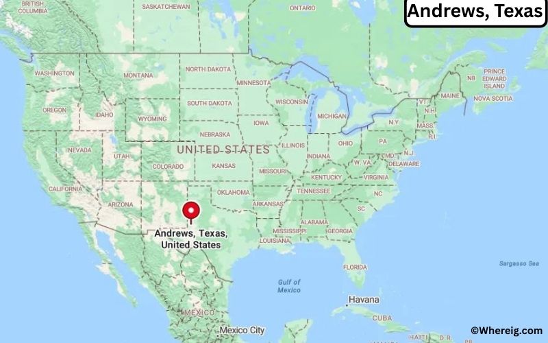 Where is Andrews, Texas