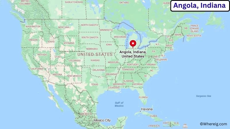 Where is Angola Located in Steuben County, Indiana