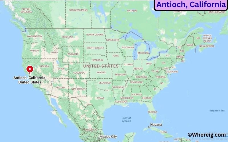 Where is Antioch Located in Contra Costa, California