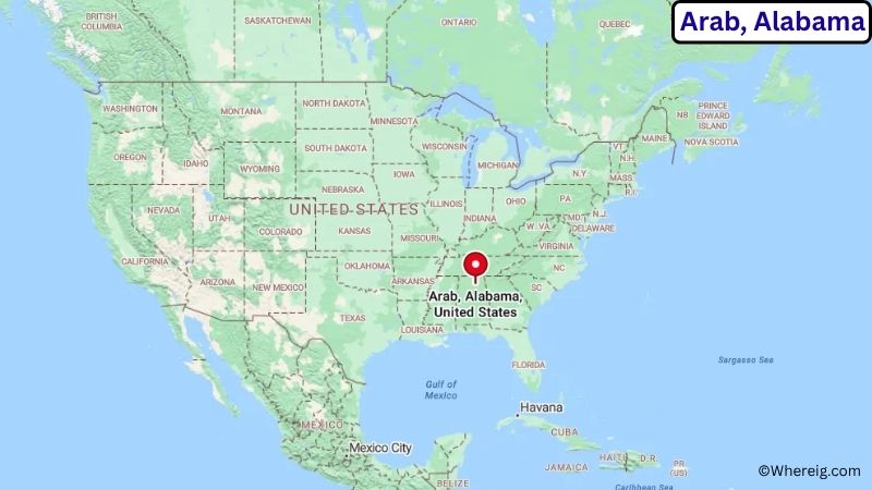 Where is Arab Located in Marshall County, Alabama