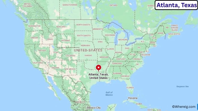 Where is Atlanta Located in Cass County, Texas