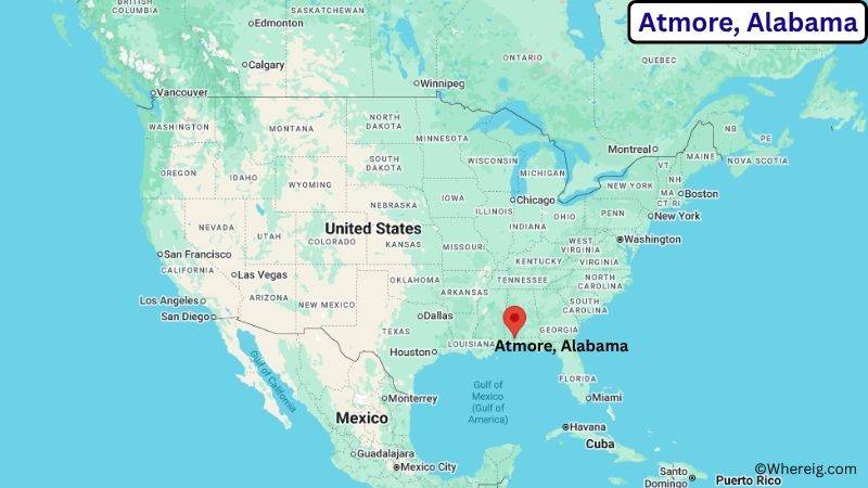 Where is Atmore Located in Escambia County, Alabama
