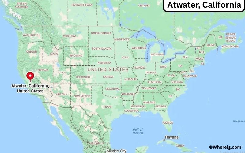 Where is Atwater Located in Merced, California