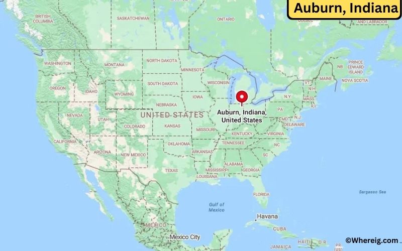 Where is Auburn, Indiana