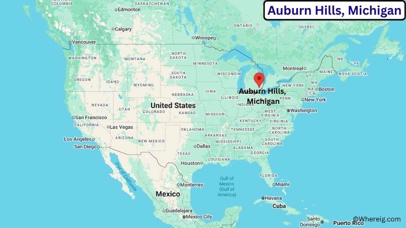 Where is Auburn Hills Located in Oakland County, Michigan
