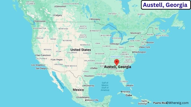 Where is Austell Located in Cobb County, Georgia