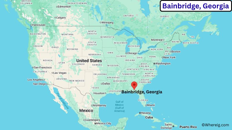 Where is Bainbridge Located in Decatur County, Georgia