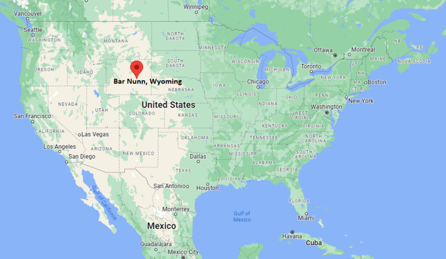 Where is Bar Nunn, Wyoming