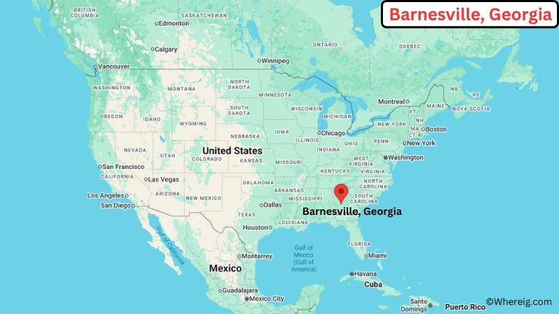 Where is Barnesville Located in Lamar County, Georgia