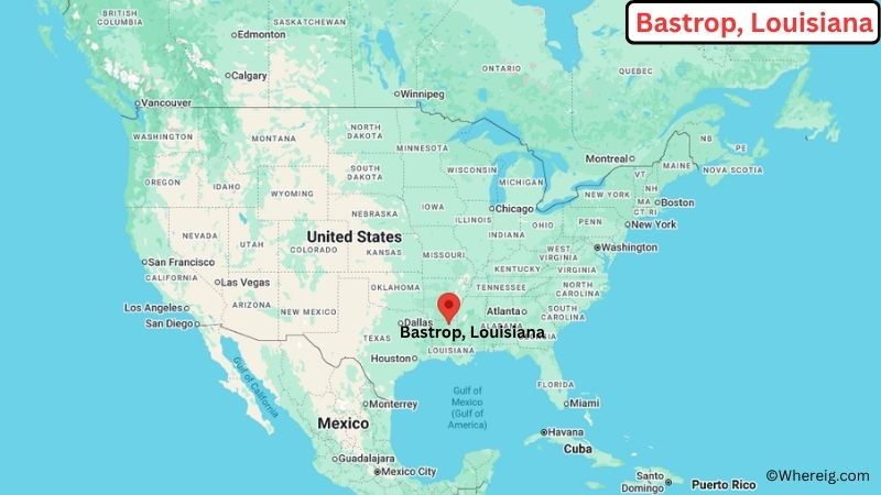 Where is Bastrop Located in Morehouse Parish, Louisiana