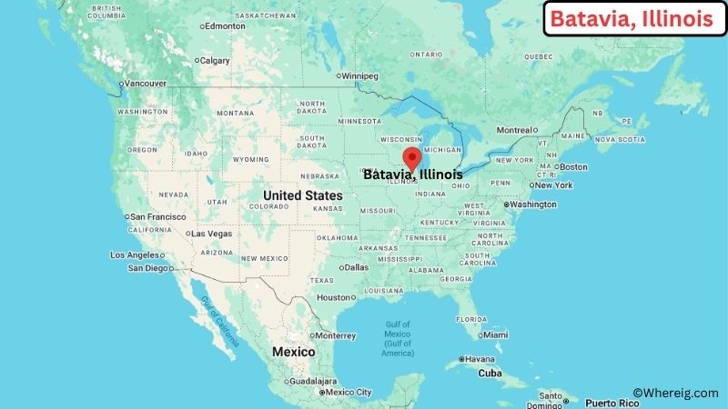Where is Batavia Located in Kane County, Illinois
