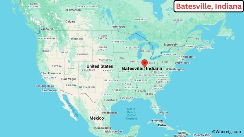 Where is Batesville Located in Ripley County, Indiana