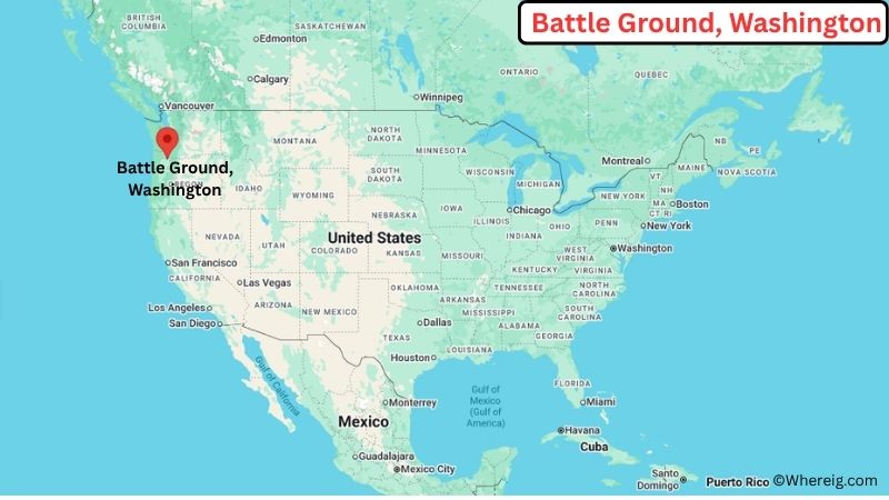 Where is Battle Ground Located in Clark County, Washington