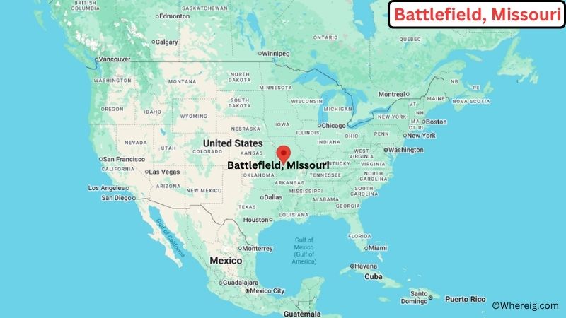 Where is Battlefield Located in Greene County, Missouri