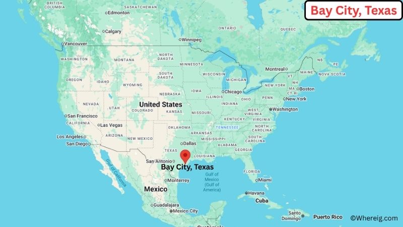 Where is Bay City Located in Matagorda County, Texas
