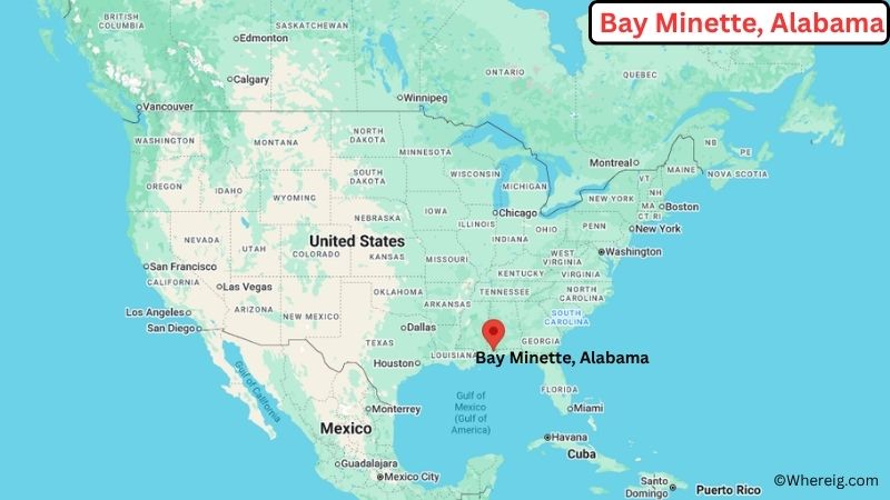 Where is Bay Minette Located in Baldwin County, Alabama