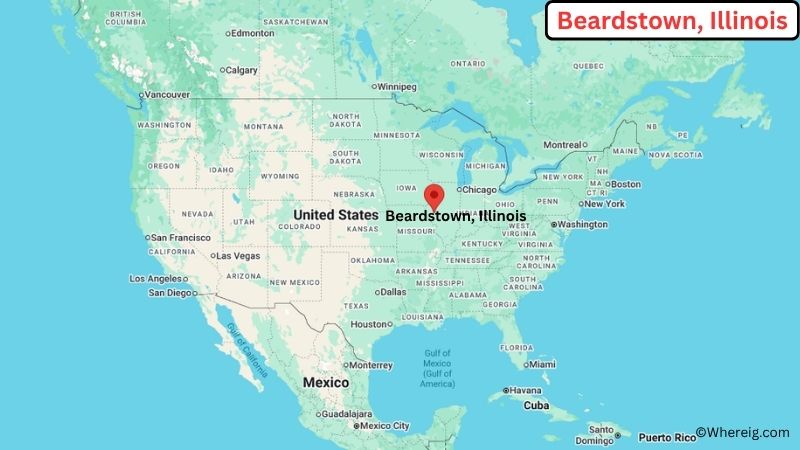 Where is Beardstown Located in Cass County, Illinois