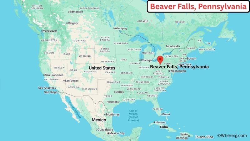 Where is Beaver Falls Located in Beaver County, Pennsylvania