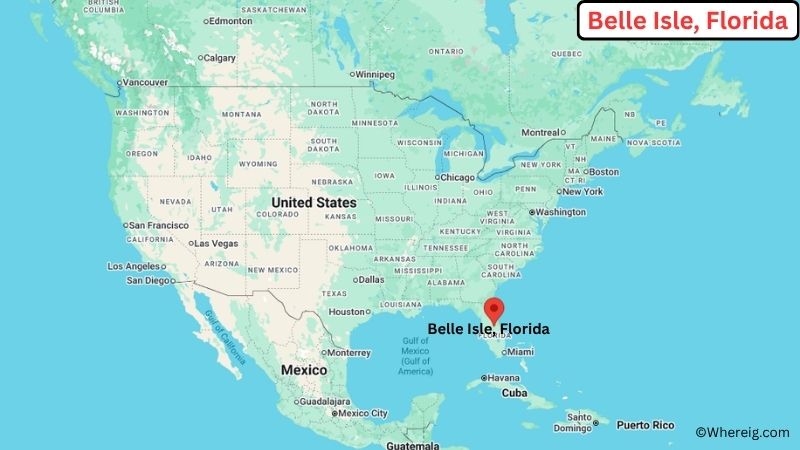 Where is Belle Isle Located in Orange County, Florida
