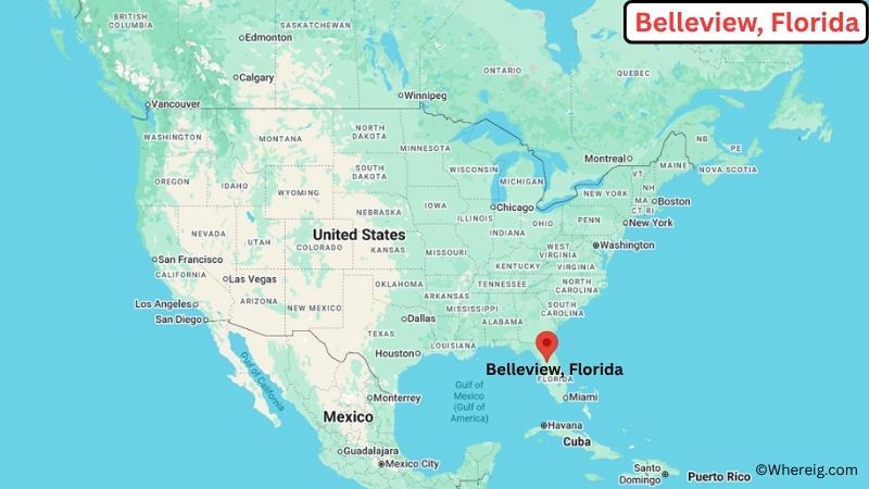 Where is Belleview Located in Marion County, Florida
