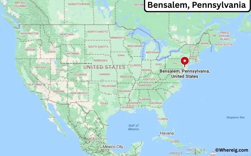 Where is Bensalem, Pennsylvania