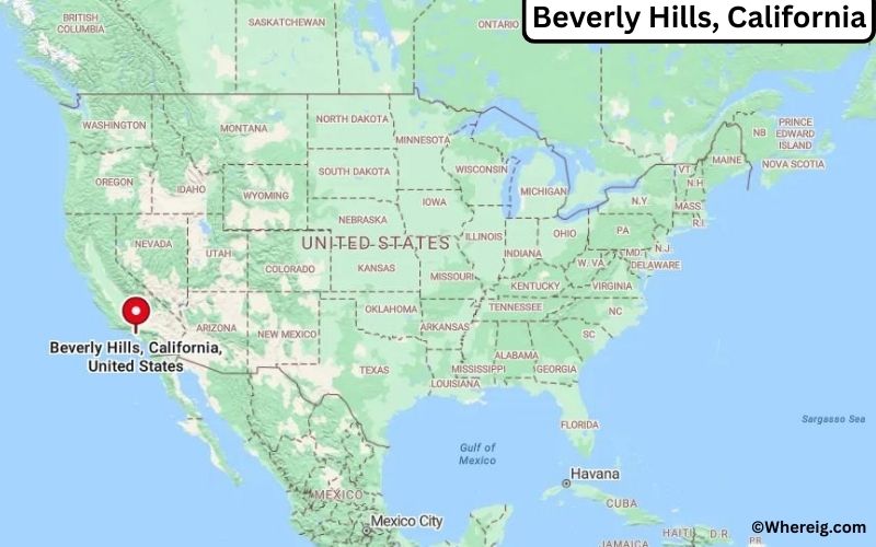 Where is Beverly Hills Located in Los Angeles, California