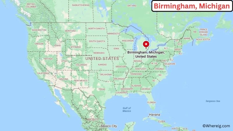 Where is Birmingham Located in Oakland County, Michigan