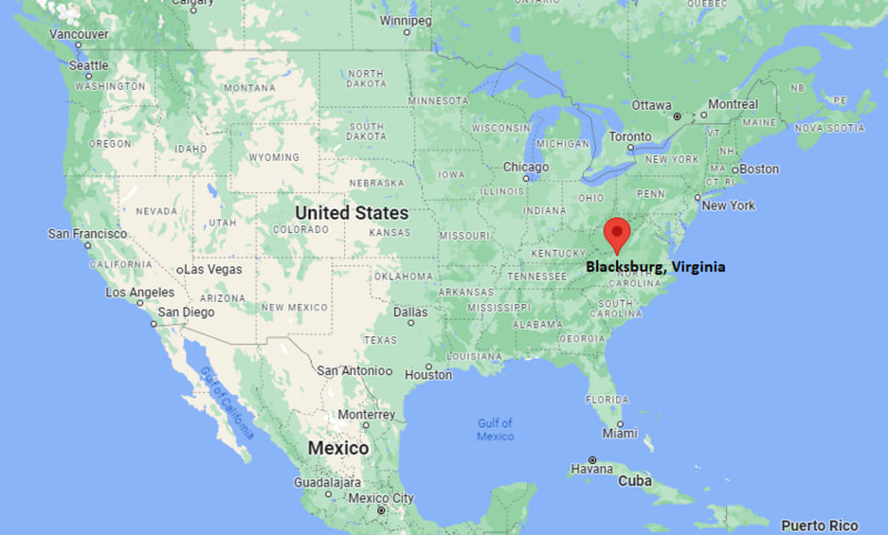 Where is Blacksburg, Virginia