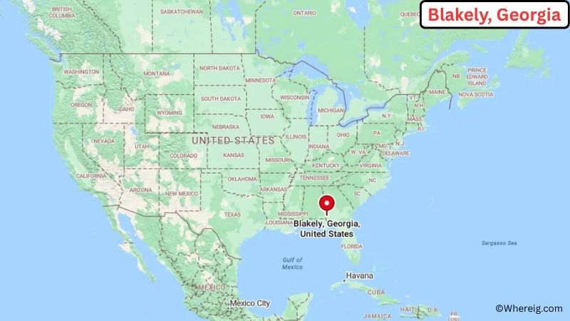 Where is Blakely Located in Early County, Georgia