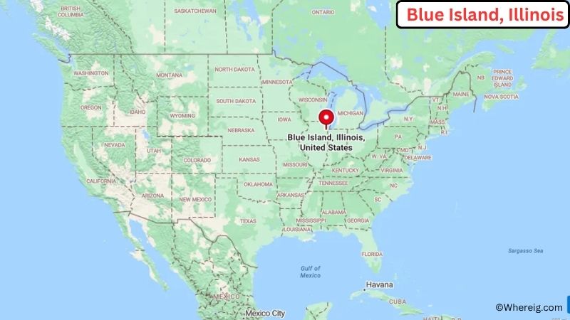 Where is Blue Island Located in Cook County, Illinois