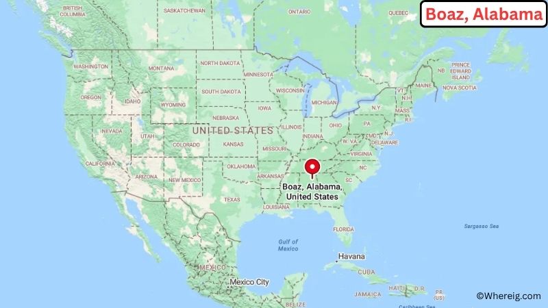 Where is Boaz Located in Marshall County, Alabama