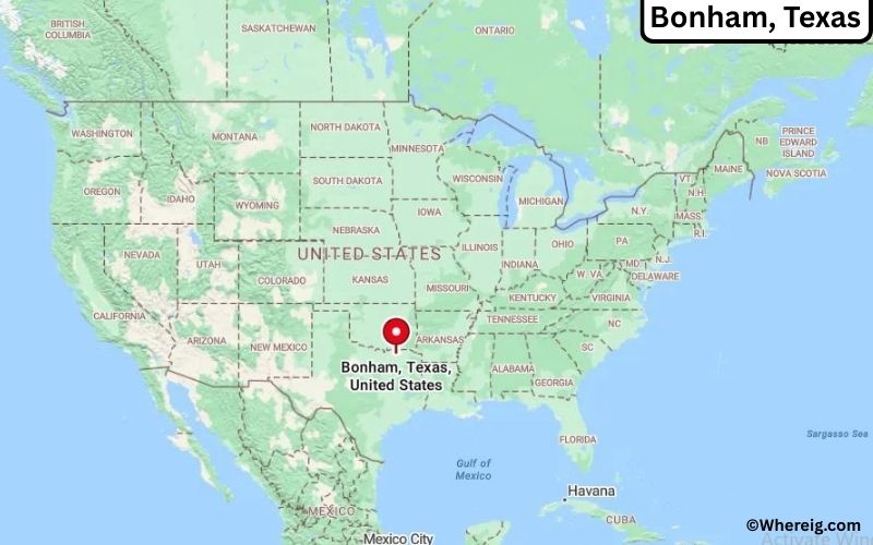 Where is Bonham, Texas