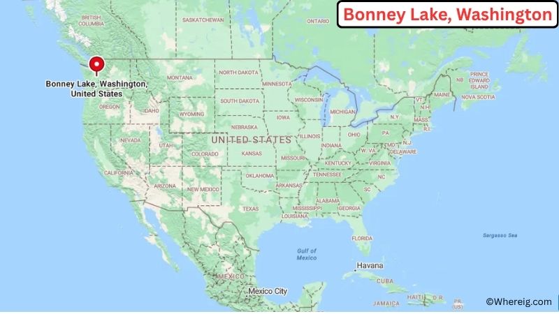 Where is Bonney Lake Located in Pierce County, Washington