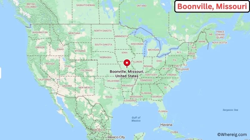 Where is Boonville Located in Warrick County, Indiana