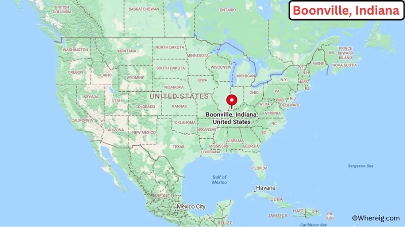 Where is Boonville Located in Cooper County, Missouri
