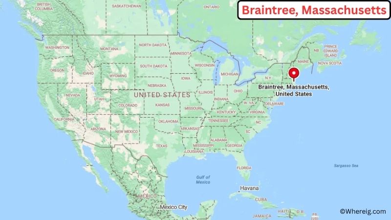 Where is Braintree Located in Norfolk County, Massachusetts