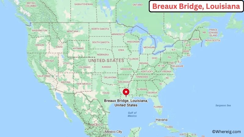 Where is Breaux Bridge Located in St. Martin Parish, Louisiana