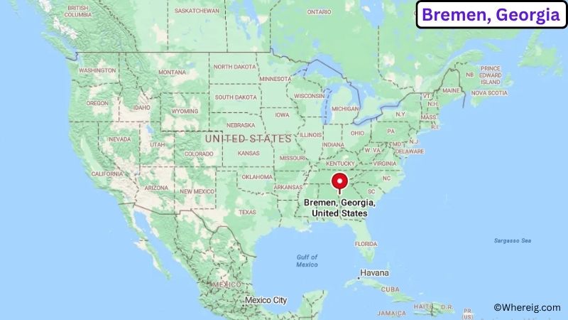 Where is Bremen Located in Carroll County, Georgia
