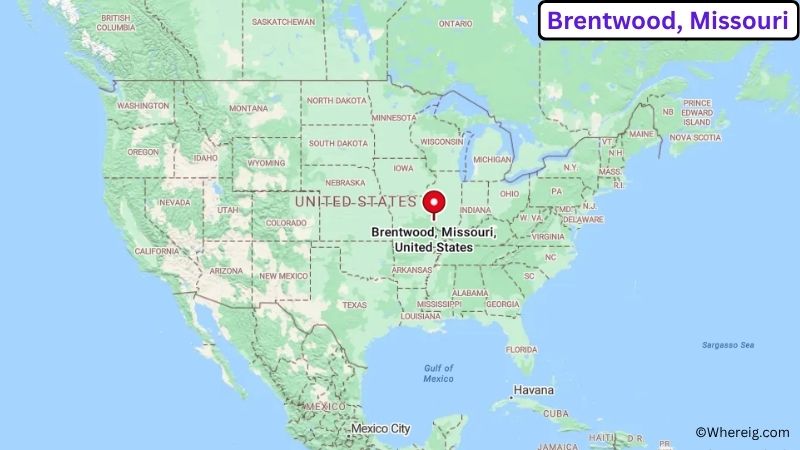 Where is Brentwood Located in St. Louis County, Missouri