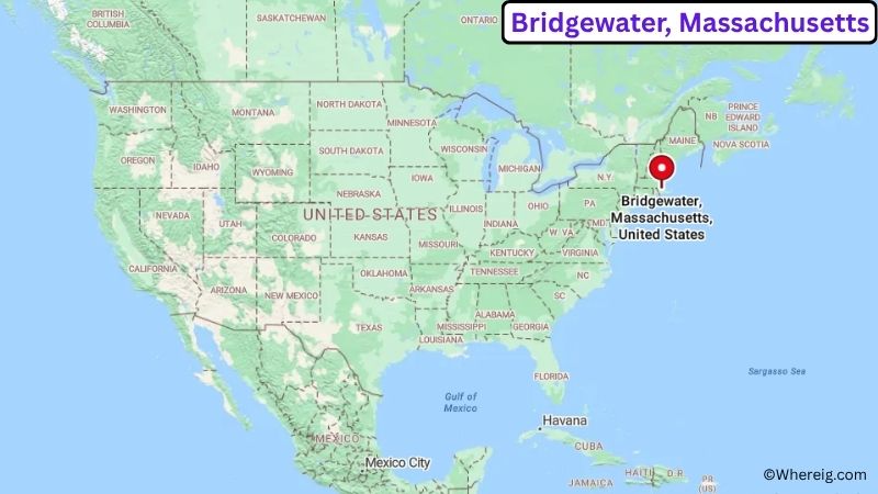 Where is Bridgewater Located in Plymouth County, Massachusetts