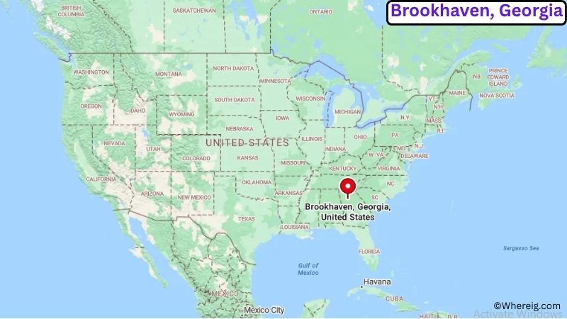 Where is Brookhaven Located in DeKalb County, Georgia
