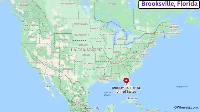 Where is Brooksville Located in Hernando County, Florida
