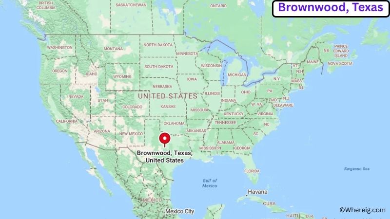 Where is Brownwood Located in Brown County, Texas
