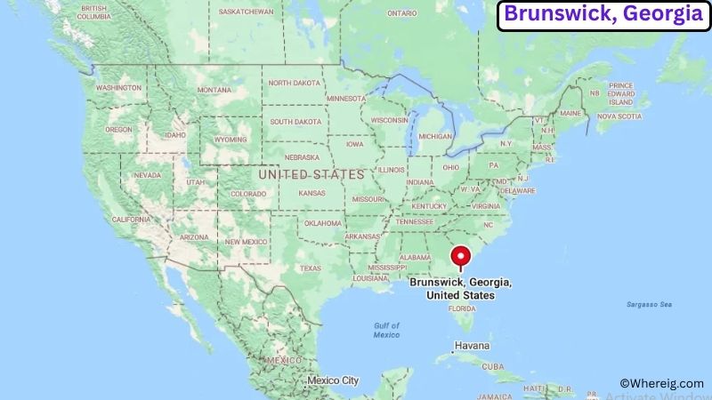 Where is Brunswick Located in Glynn County, Georgia