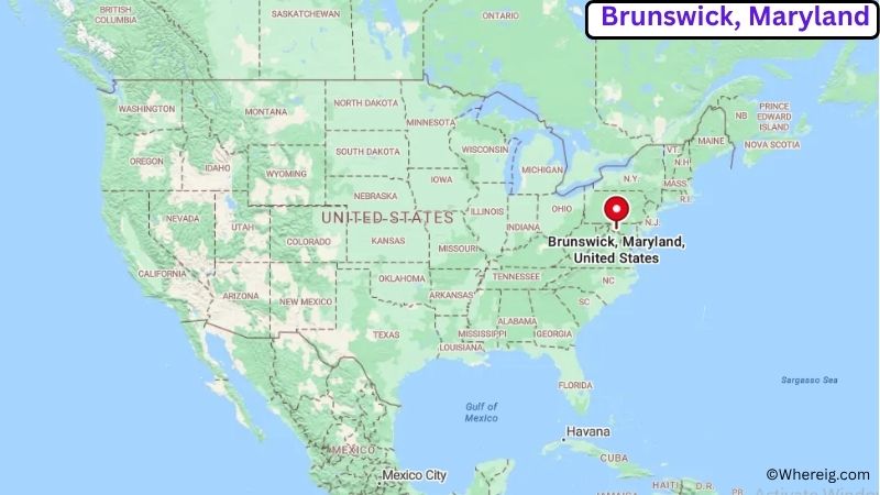 Where is Brunswick Located in Frederick County, Maryland