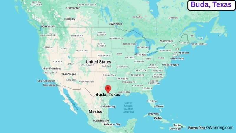 Where is Buda Located in Hays County, Texas
