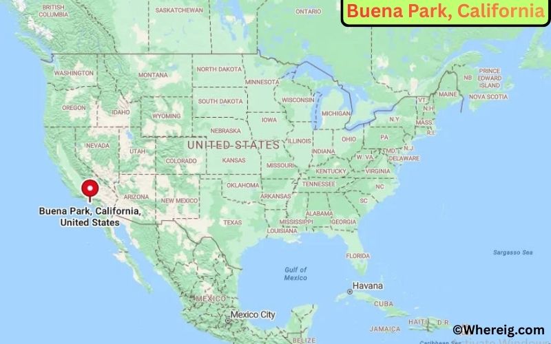 Where is Buena Park Located in Orange, California