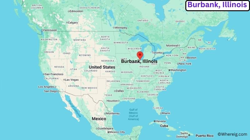 Where is Burbank Located in Cook County, Illinois