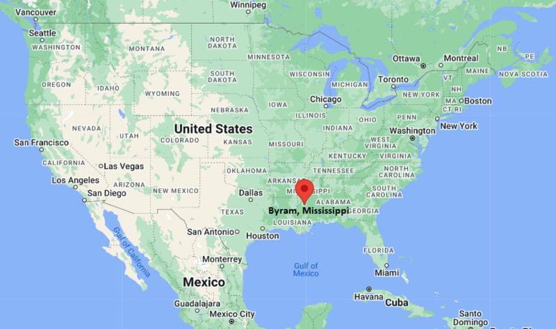 Where is Byram, Mississippi
